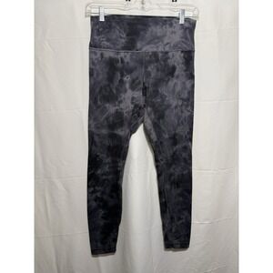 Lululemon Align High Rise Leggings Diamond Dye Pitch Grey Graphite Grey Size 12